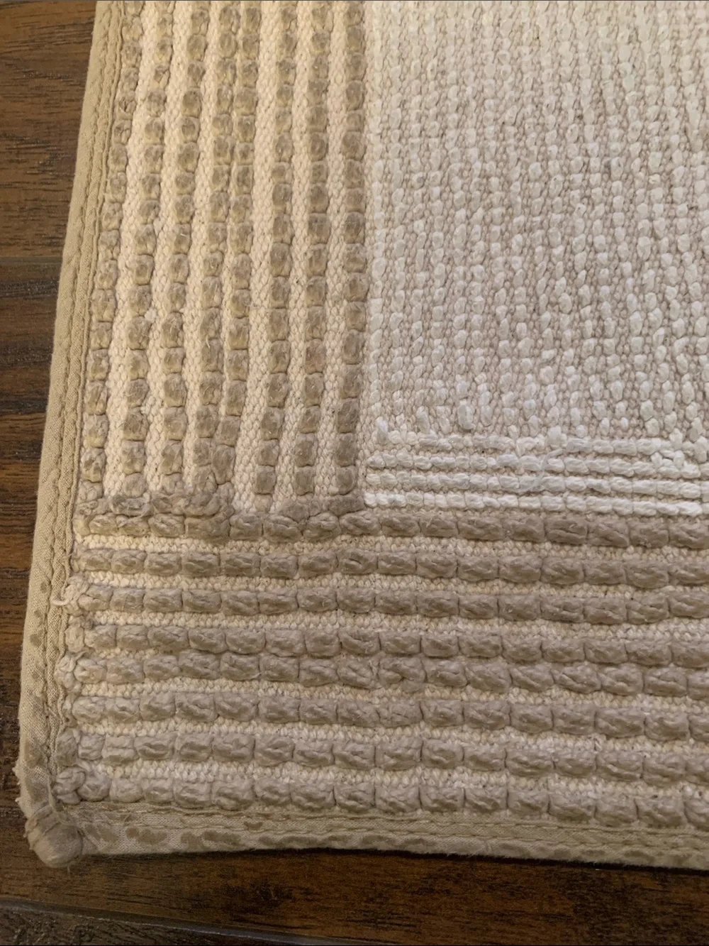 Bath Rugs Neutral Beige and Cream Bath